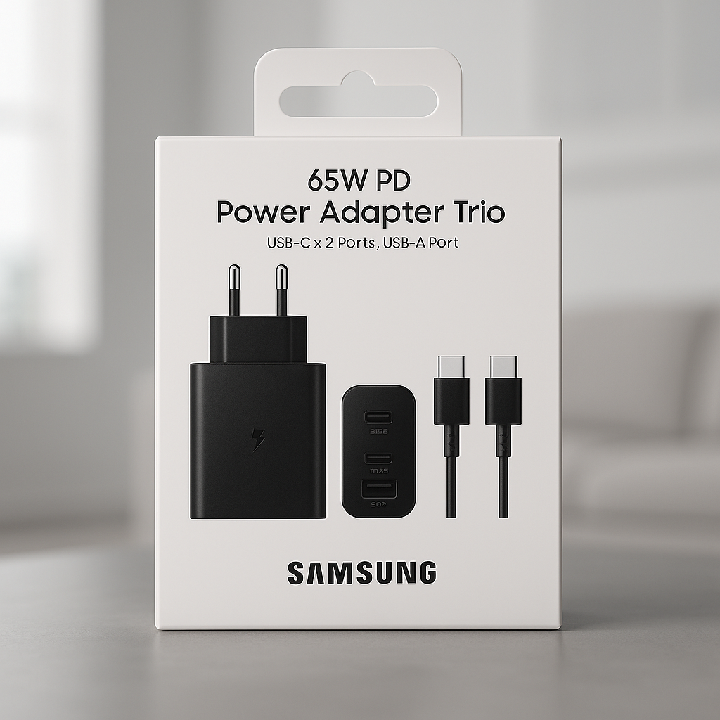 Chargeur Ultra Rapide Samsung 65W PD