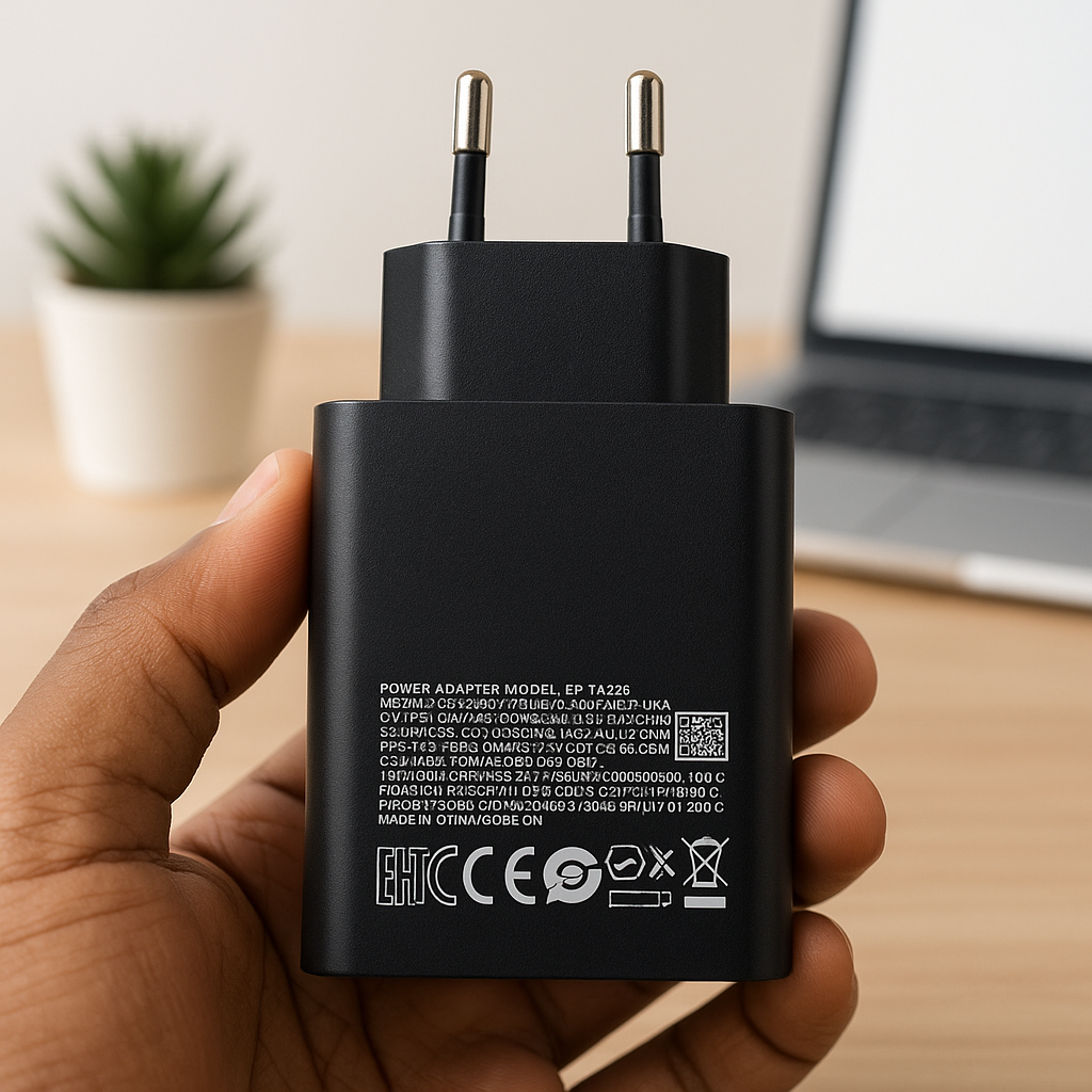 Chargeur Ultra Rapide Samsung 65W PD